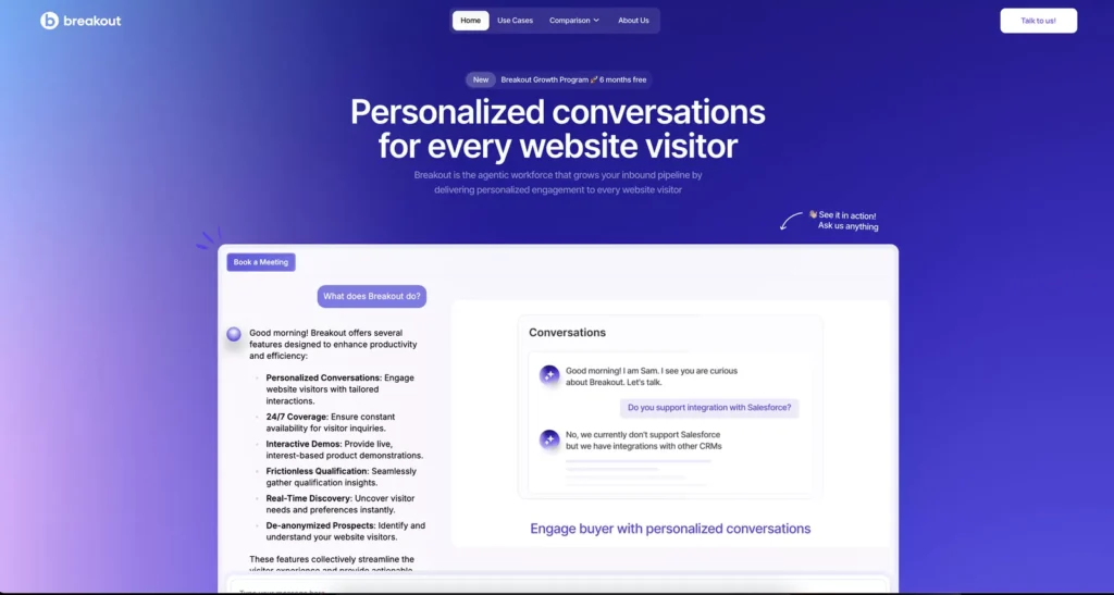 Breakout Sales Agent AI